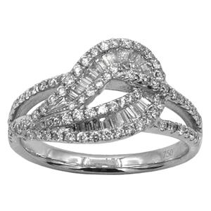 انگشتر طلا 18 عیار جواهری سون مدل 2030 Seven Jewelry C2030 Gold Ring