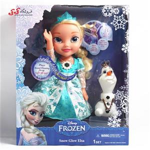 عروسک فروزن دیزنی مدل السا و اولاف کد 31058 سایز 4 Disney Frozen Elsa and Olaf 31058 Size 4 Toys Doll