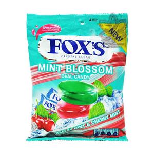 آبنبات نعنا آلبالو و نعنا یخی ۱۲۵ گرم اووال فوکس – fox’s