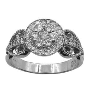 انگشتر طلا 18 عیار جواهری سون مدل 2046 Seven Jewelry C2046 Gold Ring
