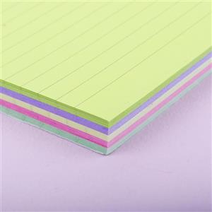 کاغذ یادداشت چسب دار رنگی Sam Stick Note 10*14.5cm بسته 100 برگی