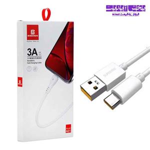 کابل شارژر تایپ سی BIBOSHI A01 3A 1m