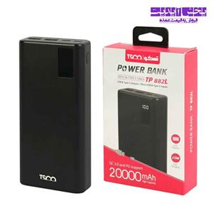 شارژر همراه تسکو مدل TP882L ظرفیت 20000 میلی آمپر ساعت