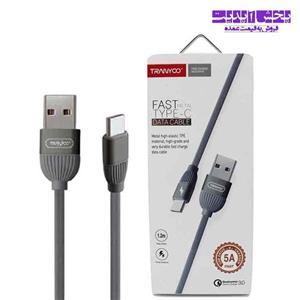 کابل فست شارژ USB TYPE-C ترانیو مدل S3 