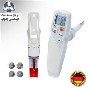 PH متر و دماسنج نفوذی تستو 205| testo 205
