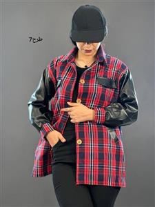 شکت آستین چرم زنانه کد 51297