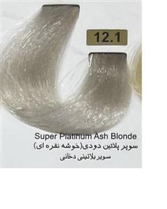 رنگ مو تاکوری شماره 12/1 سوپر پلاتین دودی(خوشه نقره ای)