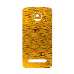 برچسب تزئینی ماهوت مدل  Gold-pixel Special مناسب برای گوشی Motorola Moto Z2 Play MAHOOT  Gold-pixel Special Sticker for Motorola Moto Z2 Play