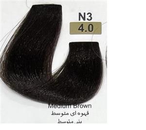 رنگ مو تاکوری n۳ شماره 4/0 قهوه ای متوسط