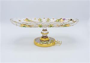 شیرینی خوری بیضی 345 طلایی آلیش 59011/345 