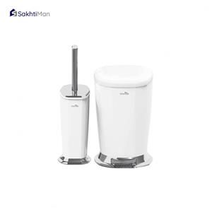 ست سطل زباله و فرچه ایمن آب مدل ونیز 110