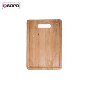 تخته گوشت تمام چوبی آلفا سری بیلی سایز کوچک Alfa Billi Small Size Wooden Meat Board