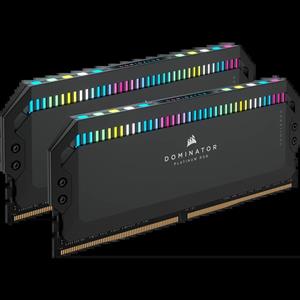رم دوکاناله دسکتاپ کورسیر سری DOMINATOR PLATINUM RGB با ظرفیت (2x32GB) 64 گیگابایت و فرکانس 6800 مگاهرتز