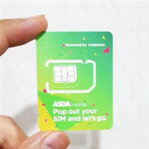 سیم کارت فیزیکی ASDA انگلیس 