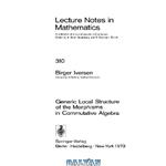 دانلود کتاب Generic Local Structure of the Morphisms in Commutative Algebra
