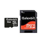 کارت حافظه Galexbit ،microSD 16GB  همراه با آداپتور SD