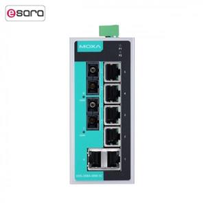 سوئیچ صنعتی موگزا مدل EDS-208A-SS-SC