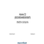 دانلود کتاب Adonis C2. (B003, B004, B006, B007) parts catalog