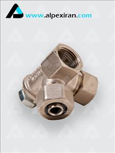 سه راه توپیچ خاردار دیواری کوپلی الپکس