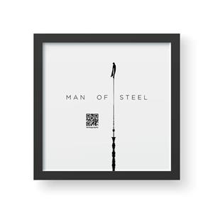 تابلو صداگرافی مدل Man Of Steel 