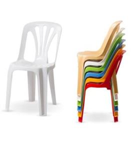 صندلی پلاستیکی بدون دسته نشکن کد yab0013