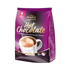 هات چاکلت موکاته مدل Milky بسته 10 عددی Mokate Chocolate Mix 