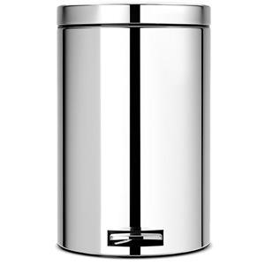 سطل زباله پدالی استیل براق 12 لیتری برابانتیا Brabantia Steel Shiny Pedal Waste Bin 12 Litre