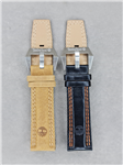 بند ساعت مچی چرمی تیمبرلند سایز 22 TIMBERLAND SHOREHAM  STRAP