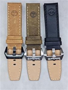 بند ساعت مچی چرمی تیمبرلند سایز 22 TIMBERLAND CASWELL STRAP 