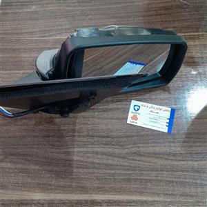 آینه برقی راست تاشو دستی با گرمکن وسنسوردما بدون قاب سمند سمند ایساکویی