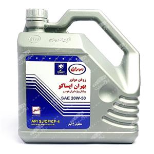 روغن موتور خودرو بهران پیشتاز 4 لیتری SJ 20W50