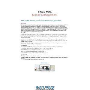 دانلود کتاب Forex Misc - Money Management - Ryan Jones