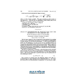 دانلود کتاب Heats of Condensation of Positive Ions and the Mechanism of the Mercury Arc