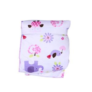 پتو بزرگ یاسی طرح فیل و پرنده کارترز(carters)