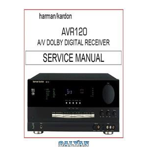 دانلود کتاب Service Manual Harman-Kardon AVR120 