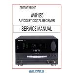 دانلود کتاب Service manual Harman-Kardon AVR125
