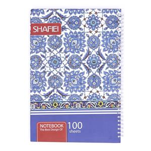 دفتر شطرنجی رحلی تلاش 100 برگ