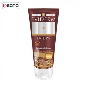 نرم کننده موی اویدرم مدل Evicolor حجم 200میلی لیتر Eviderm Conditioner For Colored And Damaged Hair ml 