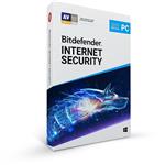 Bitdefender Internet Security Antivirus 2019 1 User 1 Year Security Software