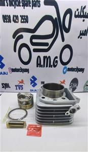 سیلندر با رینگ و پیستون ( پستان ) موتور تریل روان