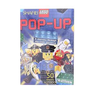 دفتر 50 برگ نقاشی طرح LEGO