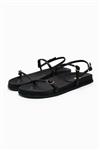 صندل اورجینال زنانه برند زارا Zara مدل SATIN FLAT SANDALS کد 2623/210