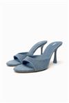 صندل اورجینال زنانه برند زارا Zara مدل DENIM MULES کد 2316/210