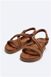 صندل اورجینال مردانه برند زارا Zara مدل SANDALS WITH CORDS کد 2713/221