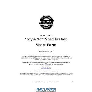دانلود کتاب CompactPCI specification short form Rev 2.1