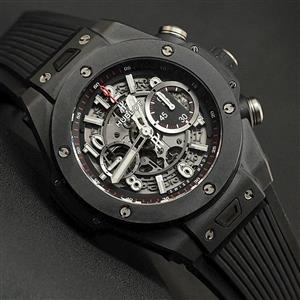 ساعت مچی مردانه هابلوت مدل HUBLOT Black Magic 