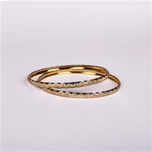 النگو نقره دورنگ کد 150