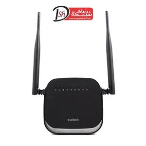 مودم ADSL سولتک Soltek مدل ST-WM305N Soltek WM305N ADSL2  Wireless N300 Modem Router