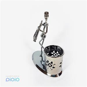 جاقلمی فلزی طرح آدمک شیپور زن
