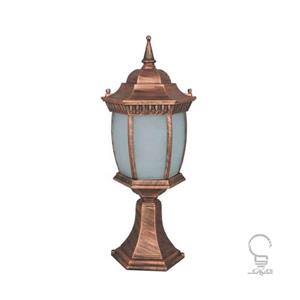 چراغ سردری و سرستونی مدل رابو خمره ای تکشیدفام